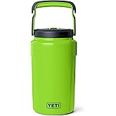 YETI Silo Half Gallon Insulated Straw Cap Water Jug – Leakproof, Lightweight Sports Bottle with Fence Hook Handle – Keeps Drinks Ice-Cold – Ideal for Gym, Sports & Tournaments, Venom