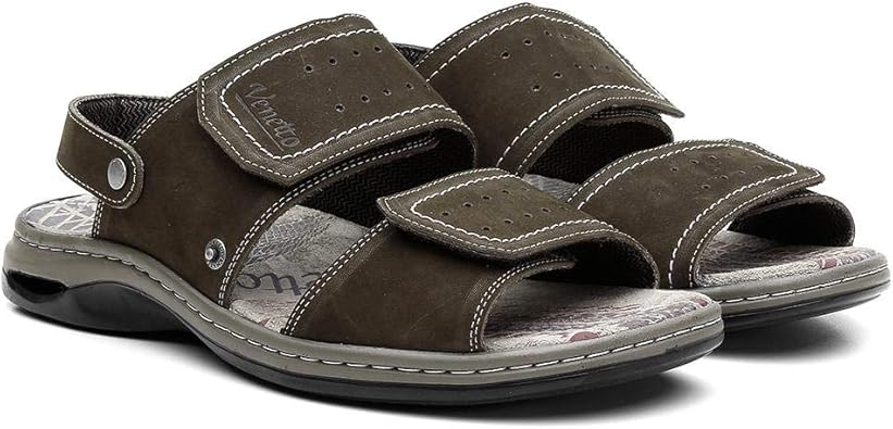 sandália conforto masculina