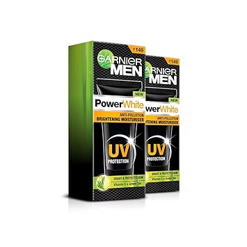 garnier men power white cream