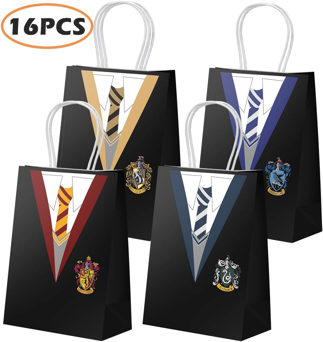 Sac Cadeau De Fete Pour Harry Potter Party Decoration Magical Wizard School Faveurs Du Parti Sacs Cosplay Party Treat Sacs Pour Enfants Garcon Fille Fete D Anniversaire Fournitures 16 Pcs Amazon Fr Jeux Video