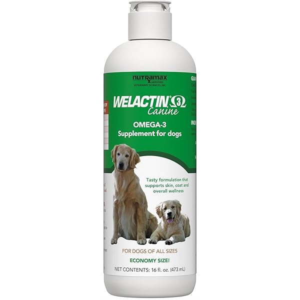 NUTRAMAX WELACTIN OMEGA 3 FISH OIL FOR DOGS,...