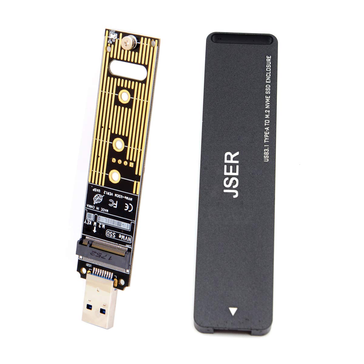 USB 3.0 to Nvme M-key M.2 NGFF SSD External PCBA Conveter Adapter Card Flash Disk Type