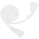 Graduation Cords for Graduation 2026 White Grad Cords Honor Cord Graduations Ropes 67 Inch Long Braided Cord for 2026 Graduat