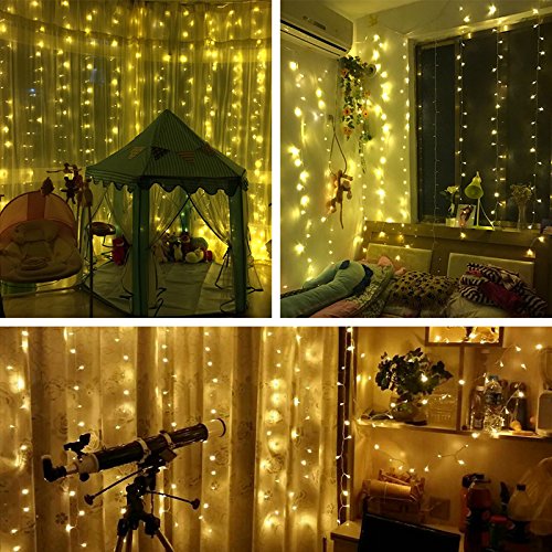 Cadena de Luces LED,MORECOO 33ft/10M Cadena Led de Luces, Impermeable Luces de la secuencia ,Perfecta para decoración de Hogar, Juego,Boda,Navidad y Otras Fiestas etc.(Blanco cálido)