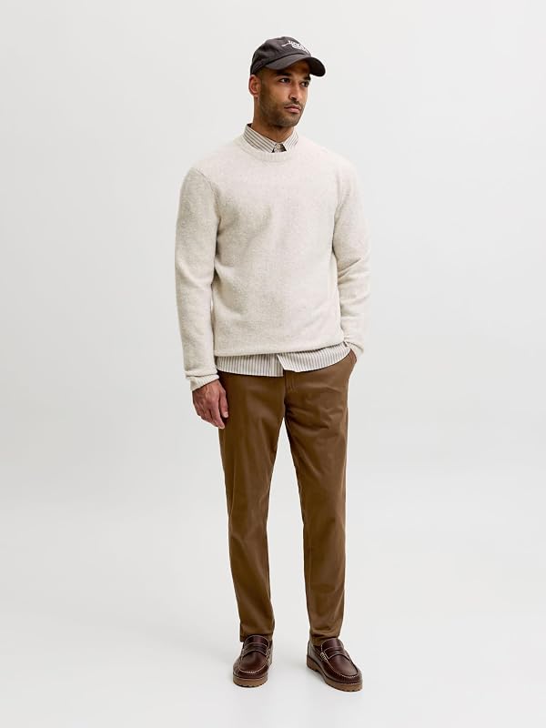 Pantaloni Chino Slim Fit Marrone 32/30
