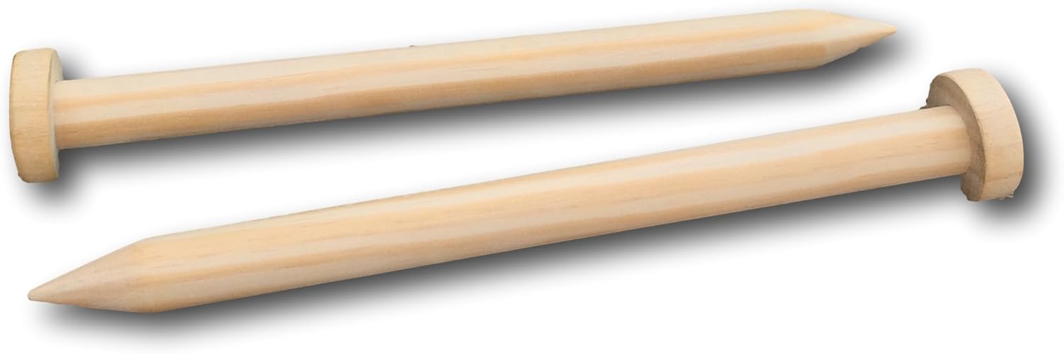 Chunky Jumbo Extra Large 25mm Knitting Needles. 30cm long Amazon.co.uk