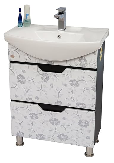 Dazzle Kitchen Modular Bwr Plywood Vanity Washbasin Cabinet White