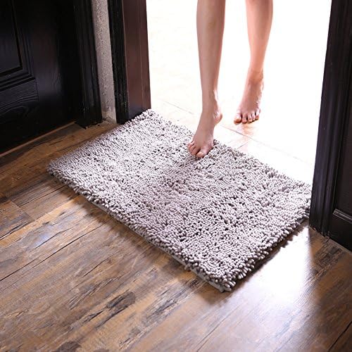 Bathroom non-slip mat Water-absorbing carpet Non slip carpets Indoor doormat Kitchen rug-B 60x90cm(24x35inch)