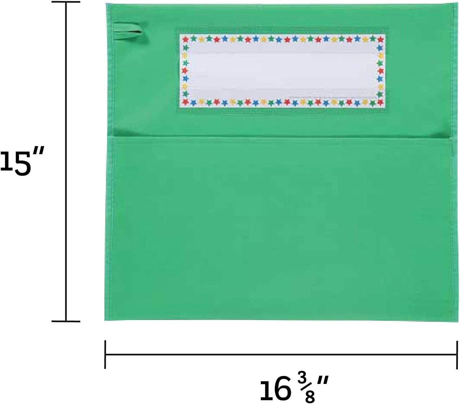 Really Good Stuff Grouping Chair Pockets – Set of 12 - Six Bright Rainbow Colors – Classroom Chair Organizer Keeps Students Organized and Classrooms Neat: Computers & Accessories