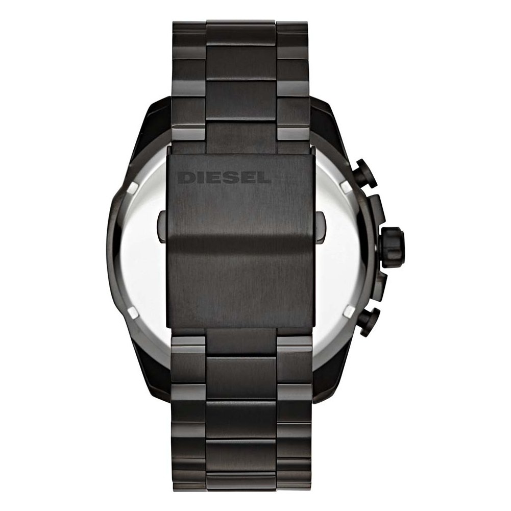 Diesel Chief Series Men's Chronograph Watch with Silicone, Stainless Steel or Leather Strap