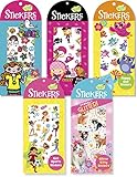 Peaceable Kingdom Tween Scene Sticker Party Assortment