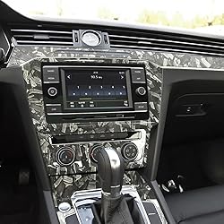 LZLRUN Forged Gloss Carbon Fiber Vinyl Wrap Roll