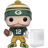 Amazon Com Funko Pop Nfl Green Bay Packers Aaron Rodgers Sb Champions Xlv Pop Vinyl Figure Includes Compatible Pop Box Protector Case Sports Outdoors