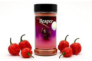 Wicked Reaper Carolina Reaper Chili Powder – 2 oz | Extreme Heat Dried Spice, 2.2 Million+ Scoville Heat Units | All-Natural Ghost Pepper Alternative