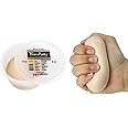 CanDo Theraputty Plus Hand Exercise Putty for Rehabilitation, Exercises, Hand Therapy, Hand Strengthening, Stress Relief - Tan 2 oz XX-Soft