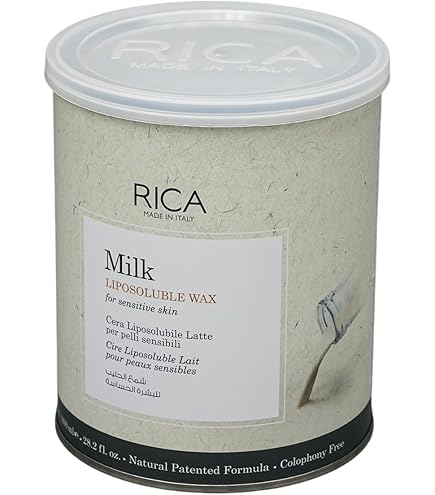 Amazon.com : Rica Liposoluble Wax-White Chocolate-For Dry Skin 800