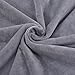 Amy Garden Plush Duvet Cover for Weighted Blanket, Grey 1-60x80 Inch