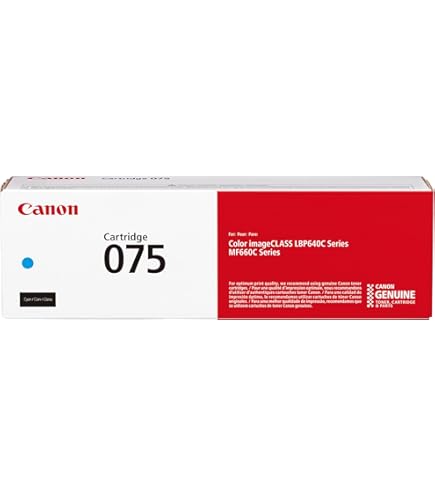 Amazon.com: Canon Genuine 075 Magenta High Capacity Toner