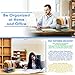 STYLISH Office Desk File Organizer – “Zero” Assembly - 33% more space - Perfect for paper filing, recipe, folders – Black Wire Mesh