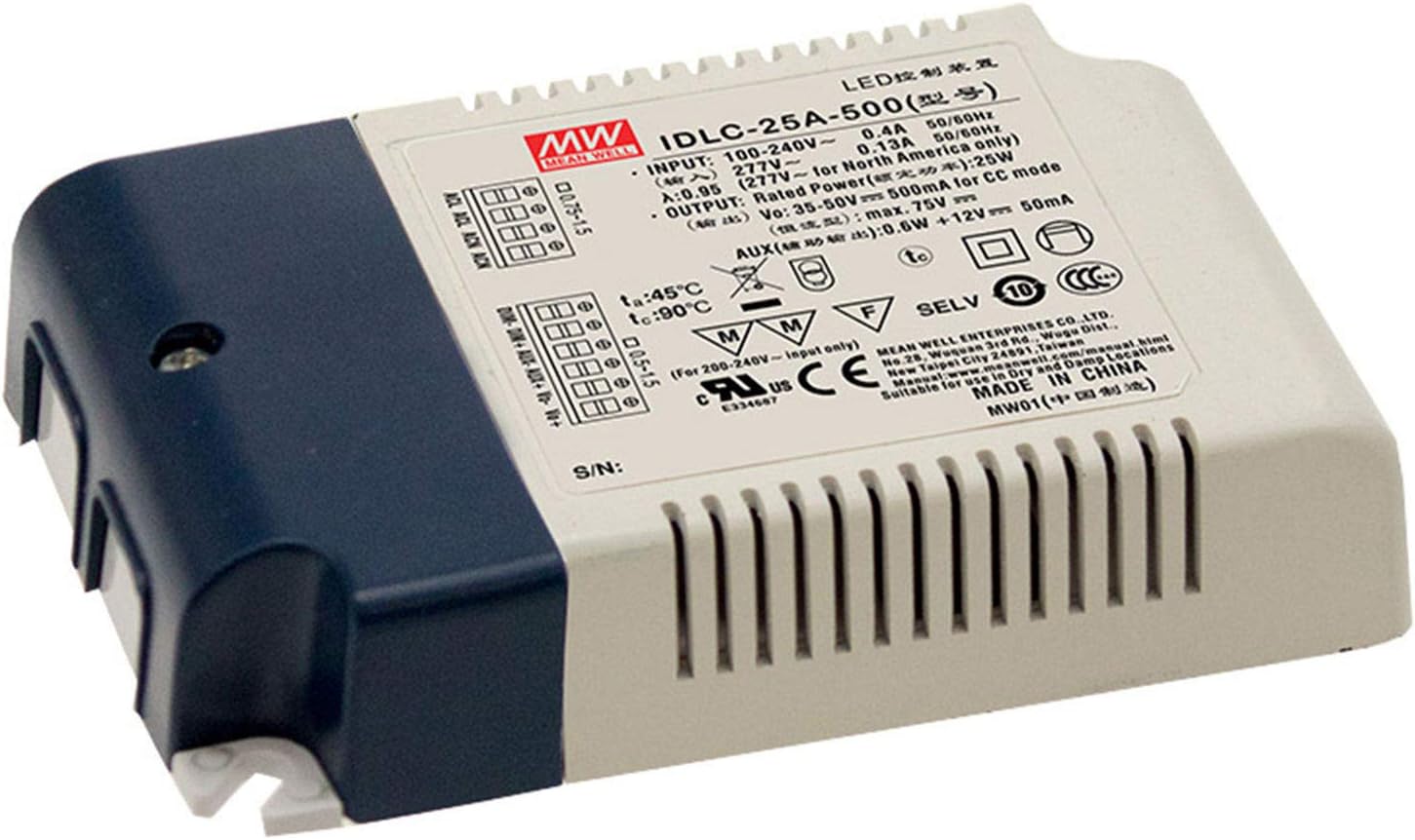 Meanwell IDLC-25A-350 100V 350mA 25W Constant Current Mode LED Driver