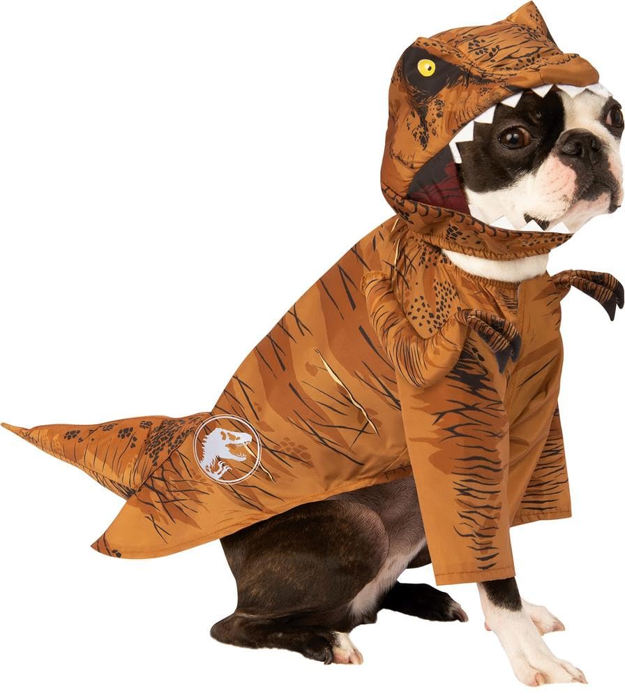 Rubies Official Jurassic World: Fallen Kingdom Tyrannosaurus Rex 'T-Rex' Dinosaur Pet Dog Costume, X-Large Halloween Halloween
