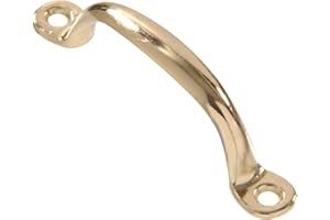 Hardware Essentials 851563 Utility Pull Brass 3-3/4"