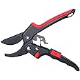 MEPEREZ Adjustable Germany Pruners, Arthritis Weak Hand Snips, Work 3 Times Easier, 1-Inch Cut Capacity Garden Clippers, Ergonomic handle, Rust resistant, high strength steel, Sharp