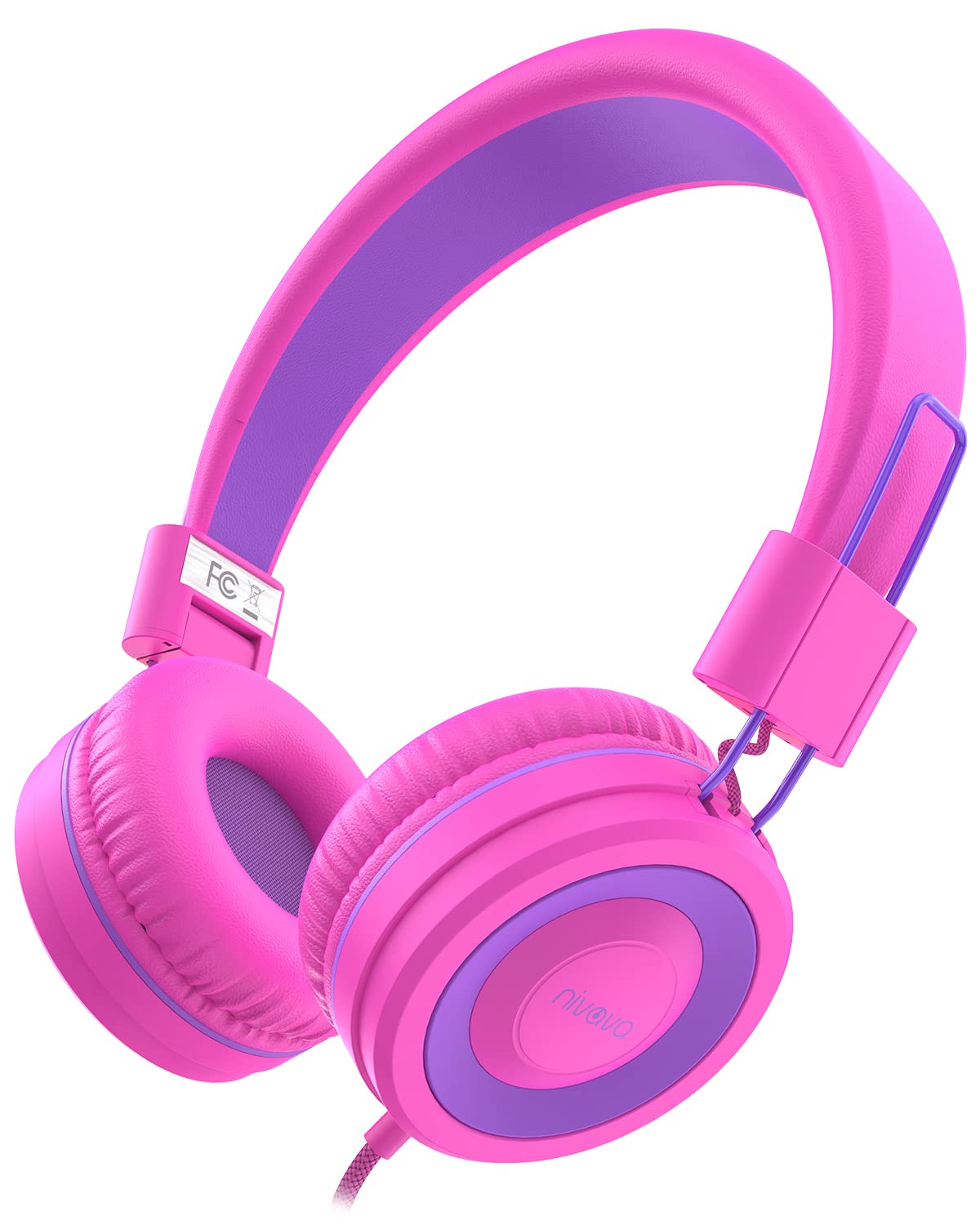 NIVAVA Kids Headphones, K8 Wired Headphones for