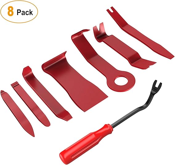 GOOACC 8PCS Auto Trim Removal Tool Kit NoScratch Pry Tool