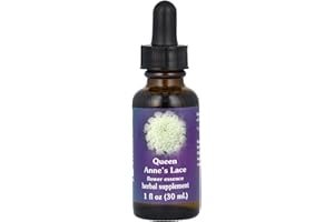 FLOWER ESSENCE SERVICES Dropper Herbal Supplements, Queen Annes Lace, 1 Ounce