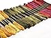 150 Skeins of 8m Multi-Color Soft Cotton Cross Stitch Embroidery Threads Floss Sewing Threads