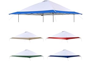 SCOMANAGE Replacement Cover Compatible with Coleman Oasis 13' x 13' Model:1606532, 2156426, 2156428 2157498, 2622040,Core Equipment #40155,#40363,#40325,Canopy Cover ONLY, (Blue)