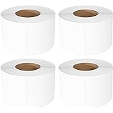 L LIKED 4000 Thermal Labels 4" x 6" Perforated Industrial Thermal Shipping Labels with 3" Core, (Commercial Grade)