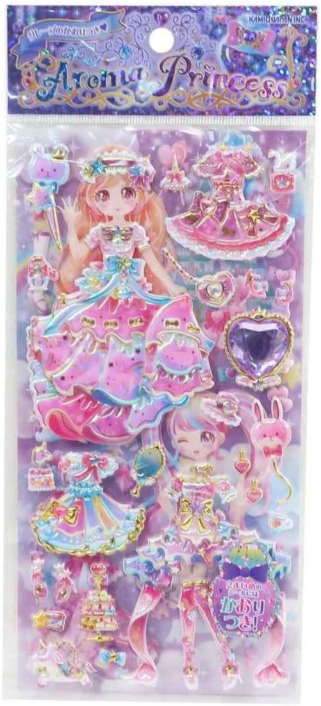 Amazon Co Jp 着せ替えシール 2枚組 アロマプリンセス シールシート ドリーミーマジック おもちゃ