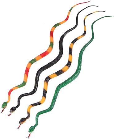 small rubber snakes