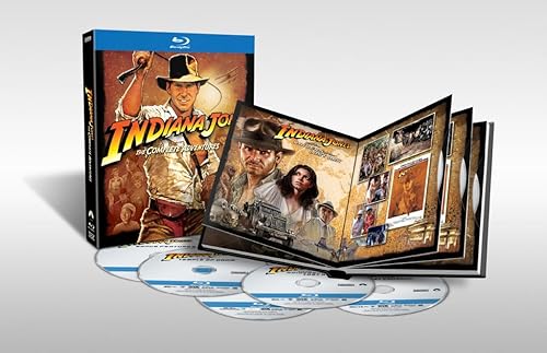 Indiana Jones: The Complete Adventures (Raiders of the Lost Ark / Temple of Doom / Last Crusade / Kingdom of the Crystal Skull) [Blu-ray]