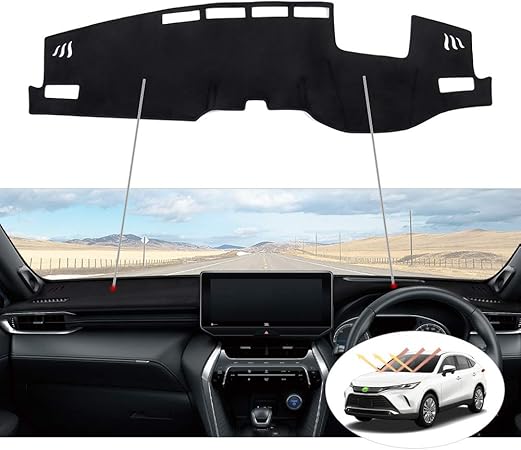 Amazon Cartist トヨタ ハリアー 80系 ダッシュボードマット 車内 ダッシュボードカバー 上位グレードz専用 Toyota Harrier 80 年6月 現行 車種専用設計 日焼け防止 ダッシュボードライト 保護マット 内装パーツ インテリア アクセサリー フランネル素材 1pセット