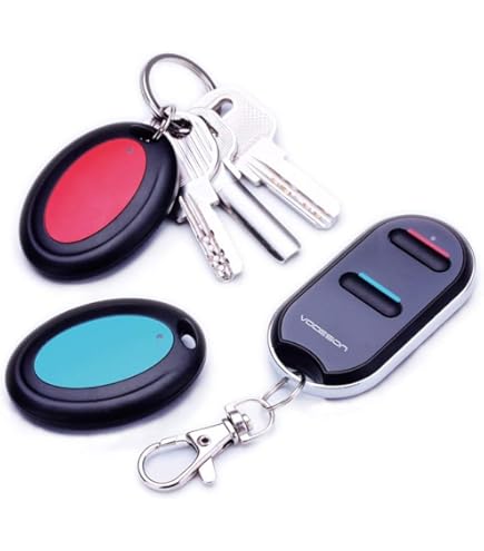 JTD Wireless RF Key Finder Item Locator, 1 Transmitter (w/ Base Support) And 4 Receivers - View #4