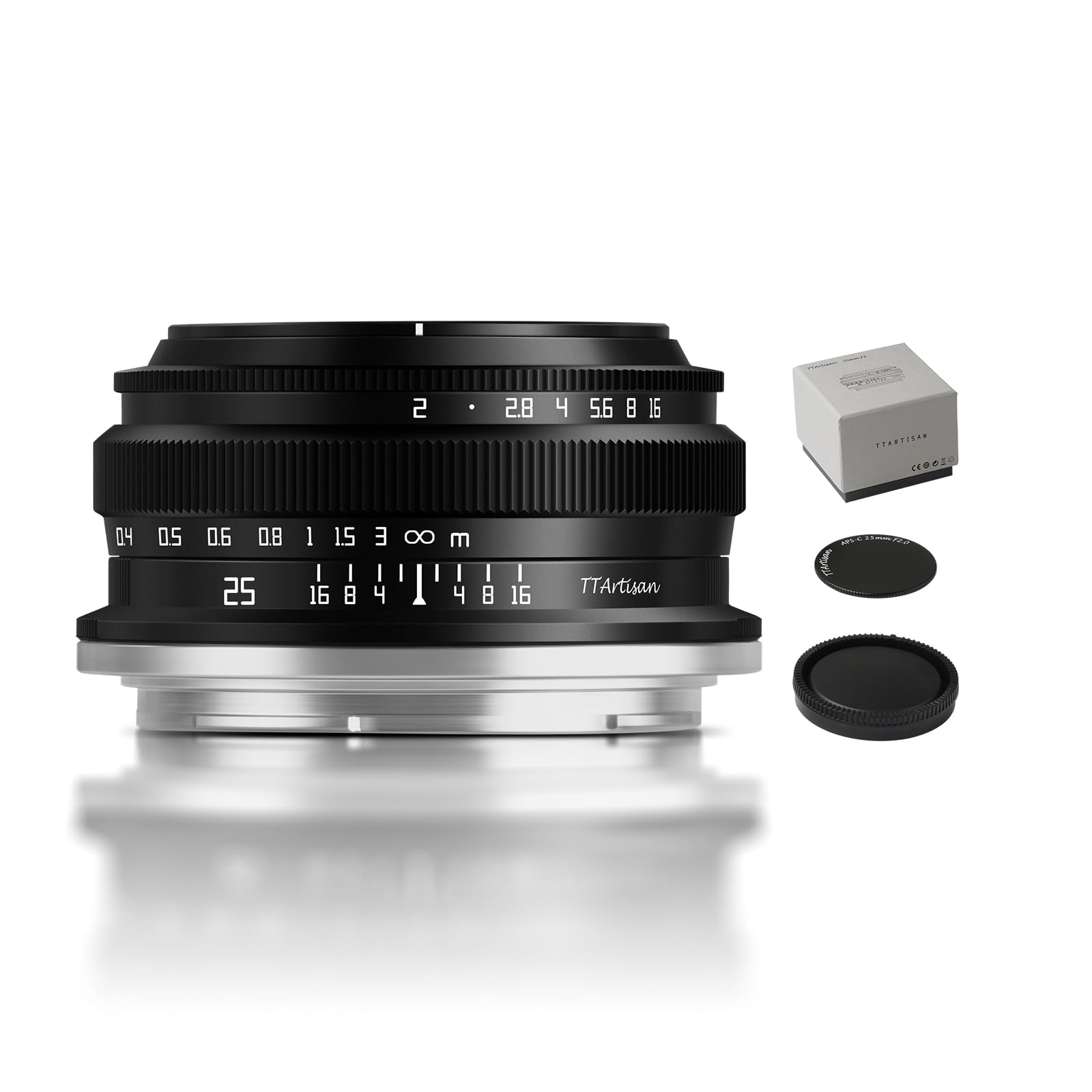 TTArtisan APS-C 25mm F2 Metal Bodied Lens Compatible with Nikon Z Mount - Black — image 1