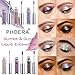 Chenway Glitter Eyeshadow,12 Color Magnificent Metals and Glow Holographic 3D High Pigmented Eyeshadow Liquid with Magnificent Long Lasting Professional Makeup (A)