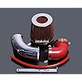 PERFORMANCE SHORT RAM AIR INTAKE KIT FOR 2006-2008 HONDA FIT JAZZ 1.5 1.5L SOHC ENGINE (RED)