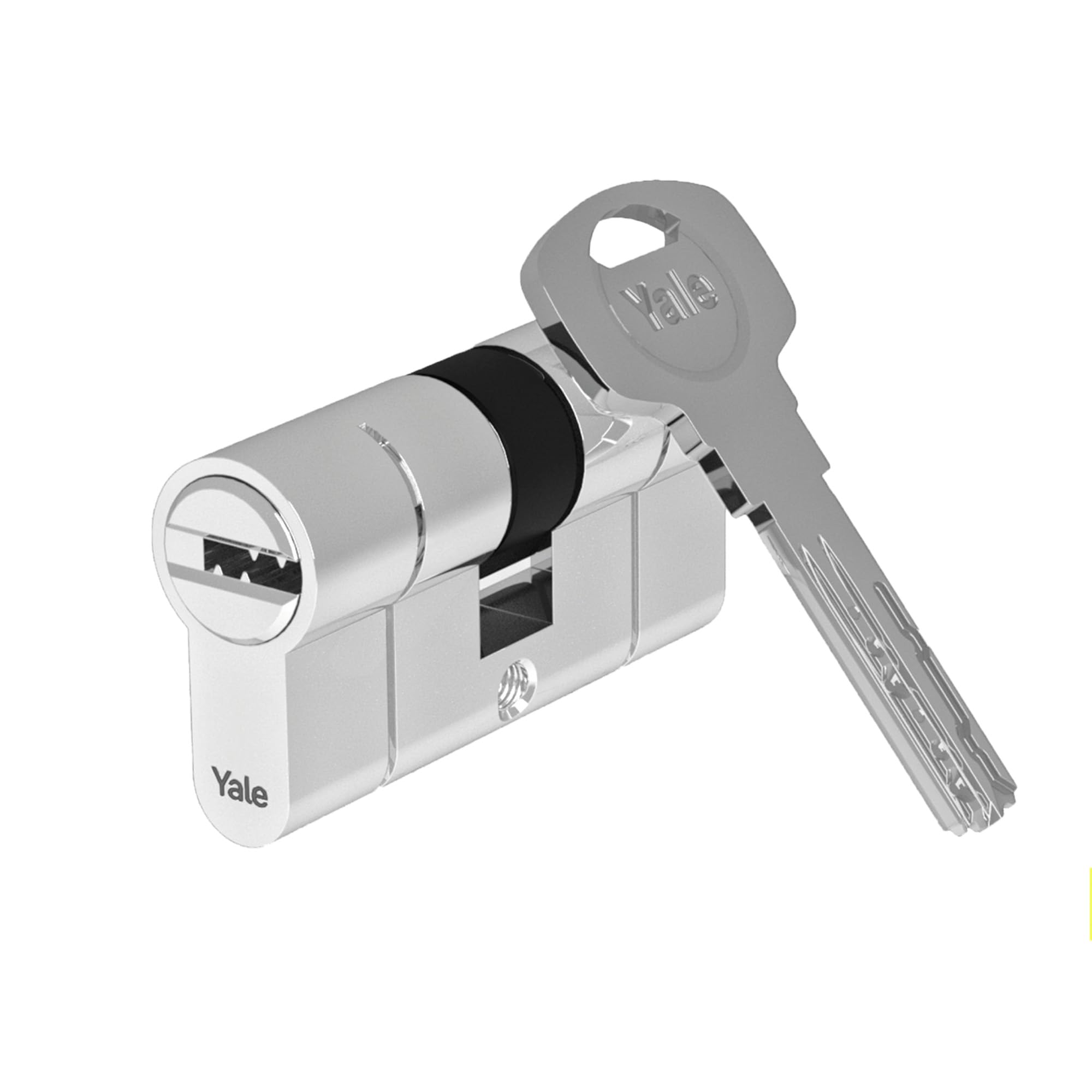 Yale YC2100 Double-Entry Lock Cylinder, YC2100 DB 35X35 NI