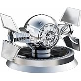 Car Air Freshener, Solar Energy Rotating Aromatherapy Al Alloy Diffuser,Long-Lasting Fragrance，Interior Decoration Accessorie