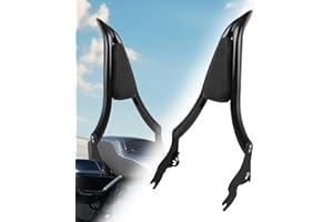 PIKPOP 26'' Sissy Bar for Harley Davidson Touring, 2009-2025 Detachable Rear Passenger Backrest for Road King, Road Glide, St