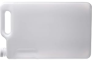 HE HUDSON EXCHANGE Hudson Exchange 5 Liter Hedpak Container with Cap, HDPE, Natural, 4 Pack