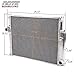 For BMW 3-Series 325i 328i M3 323i E36 1992-1999 Aluminum Racing Radiator