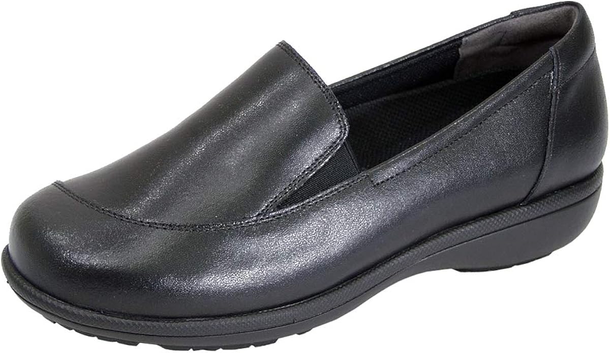 womens wide width loafers