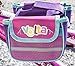 Volta Royal Regalia Saddle Bags Two Main Compartments With Bonus Mesh Pockets  Easily Attaches to Frame  Compatible with Nearly Any Bicycle  Pink, Purple, and Baby Blue