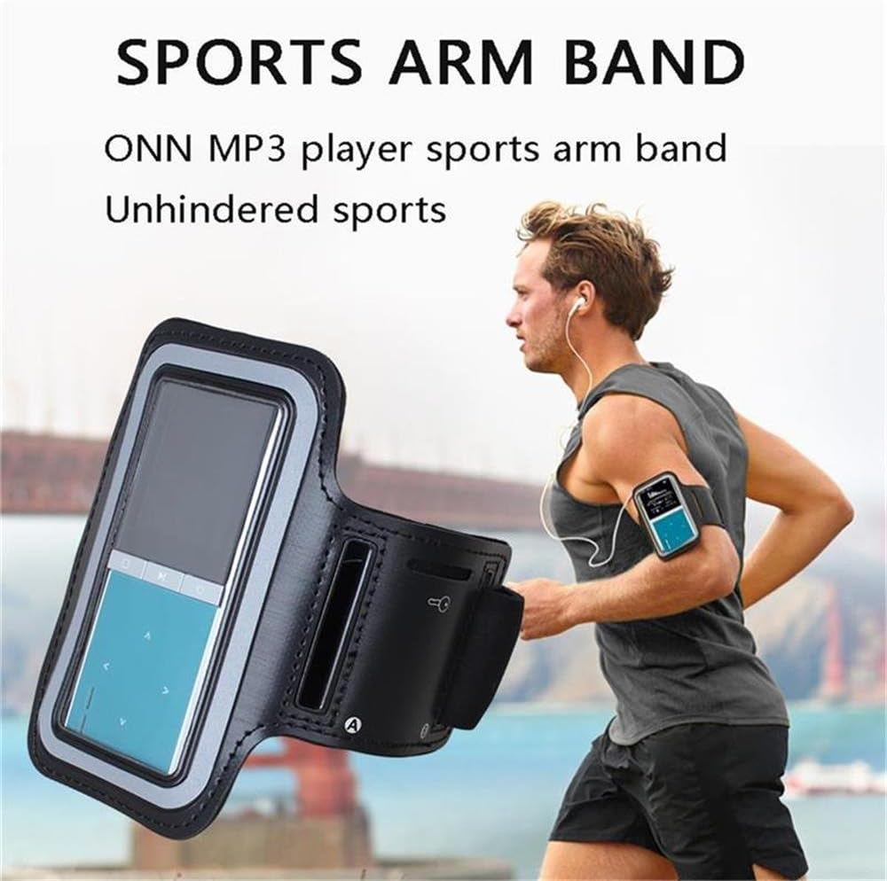 HONGYU Sports Armbands MP3 Player Armband Breathable Jogging Sweatproof with Key Pocket Running Accessories for Apple iPod Nano 4th Generation and Other ONN RUIZU etc. MP3 MP4 Players: GPS & Navigation