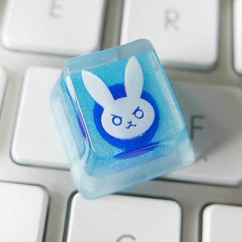 Gaming Keycaps DVA Pink Custom Overwatch Resin Keycaps for Cherry MX ...